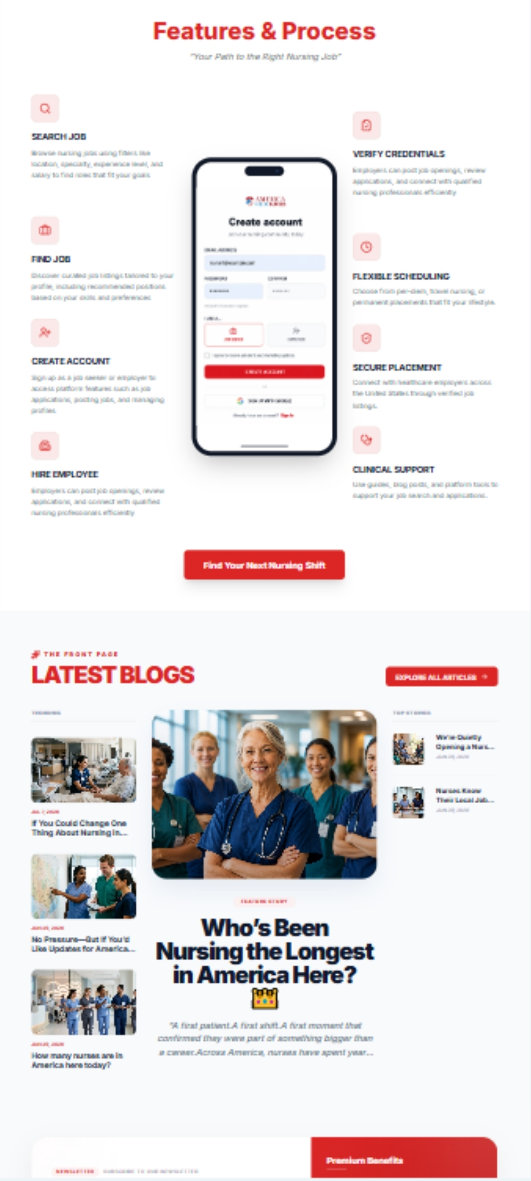 America Needs Nurses mobile screenshot 2