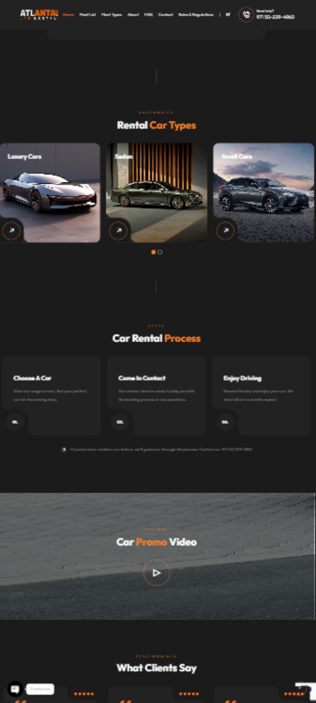 Atlanta Car Rental mobile screenshot 3