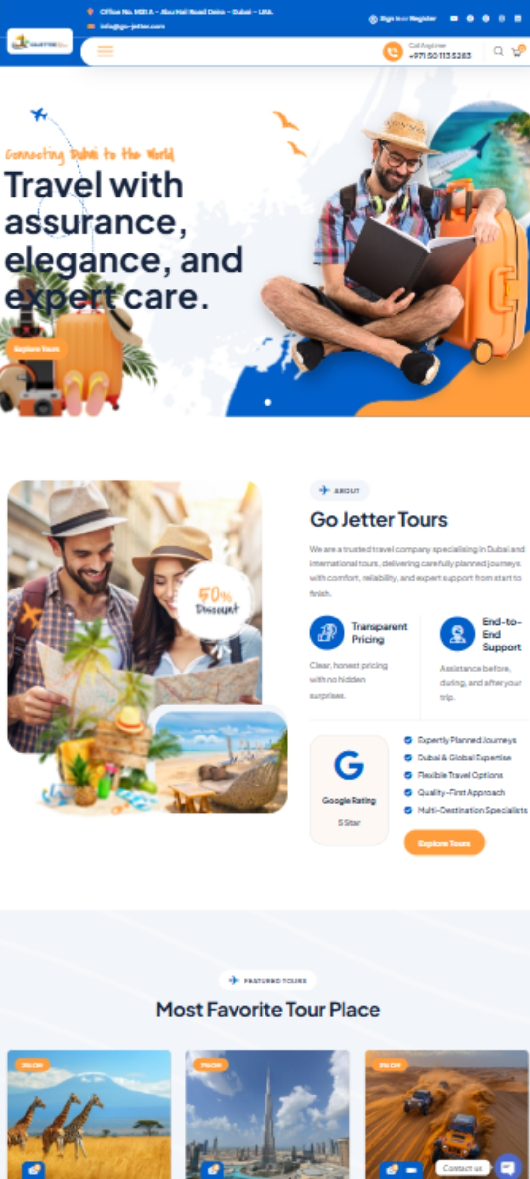 Go Jetter Tours mobile screenshot 1