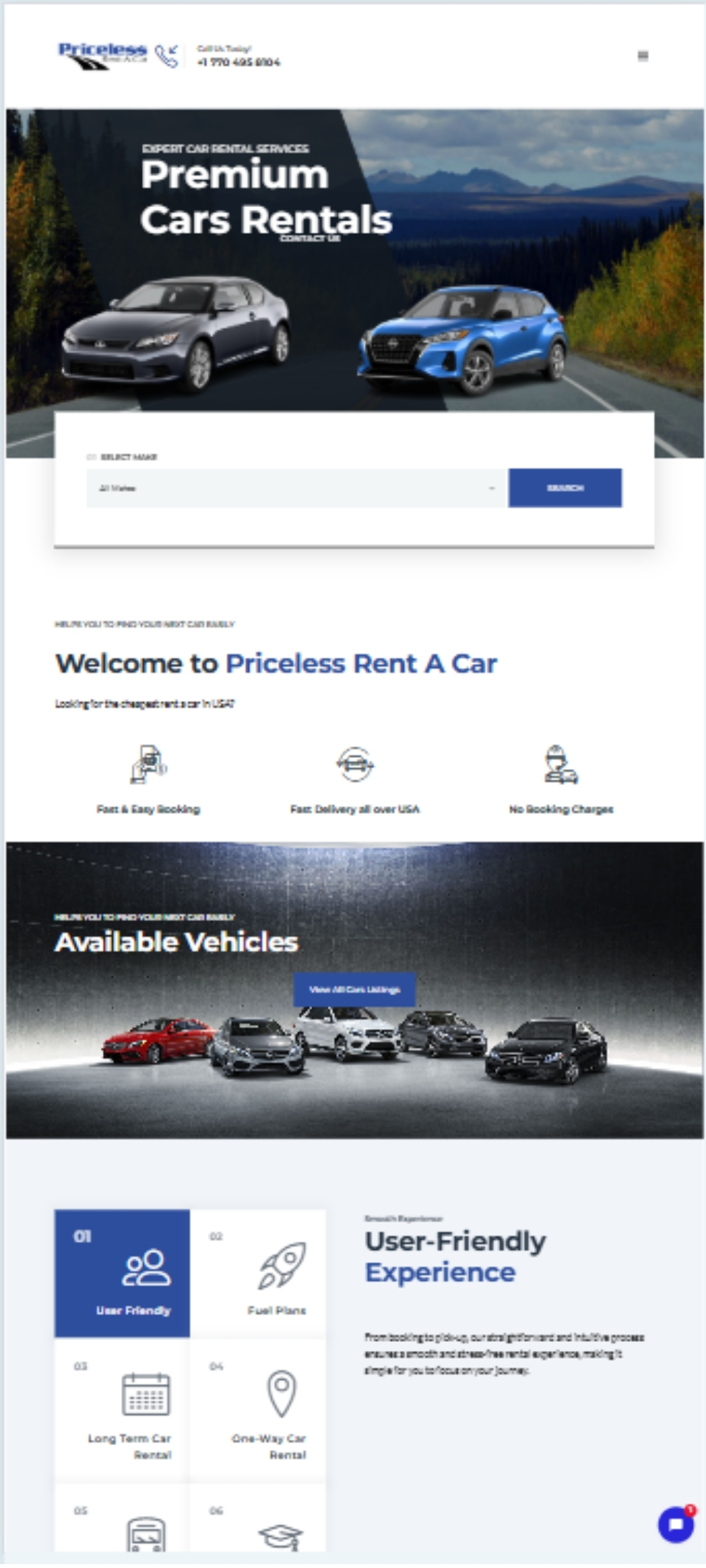 Priceless Rent A Car mobile screenshot 1