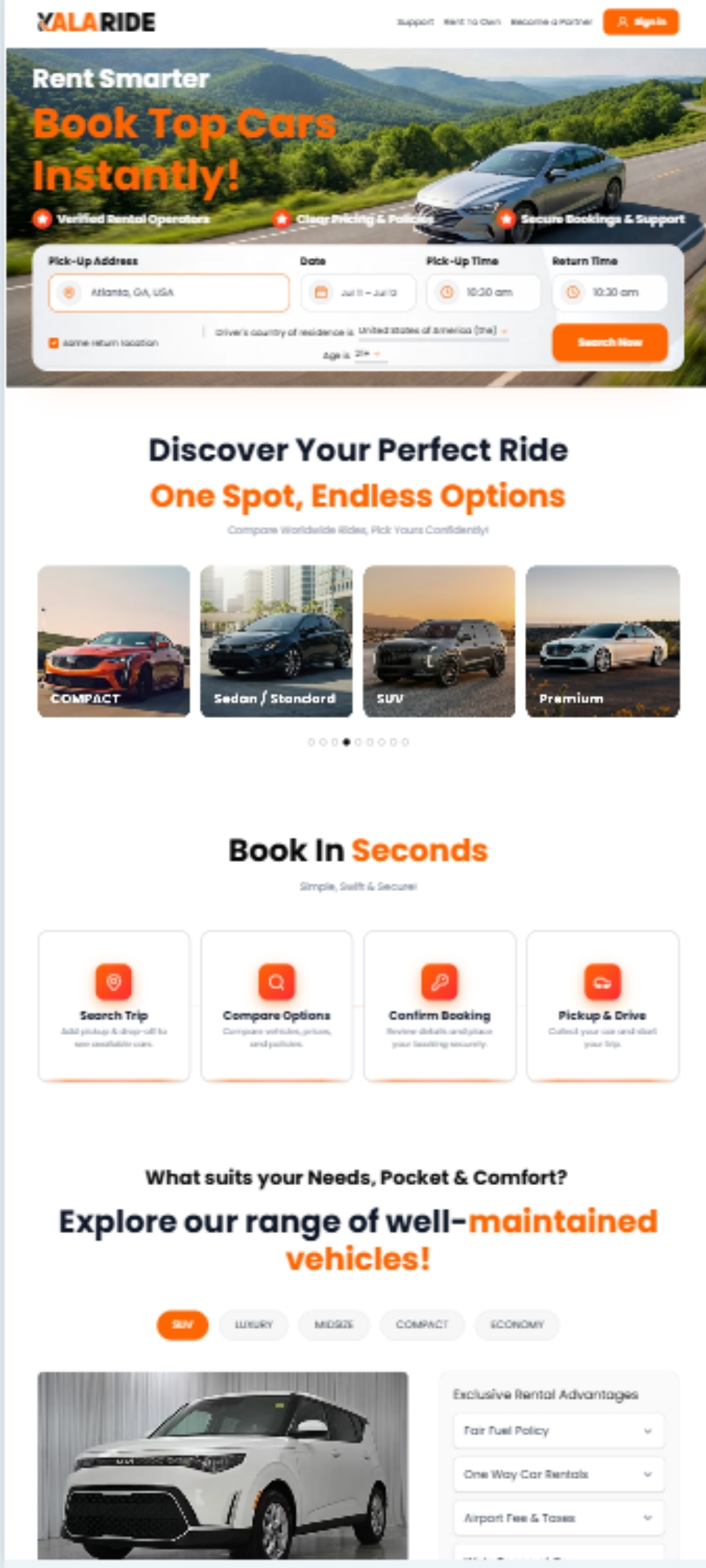 YalaRide mobile screenshot 1